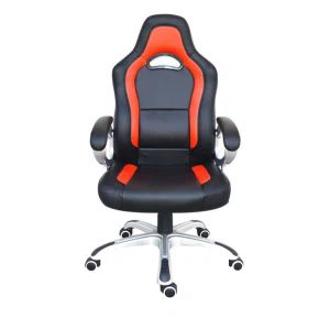 Silla de oficina con asiento de carreras de lujo, moderna, de alta calidad, Y-2895