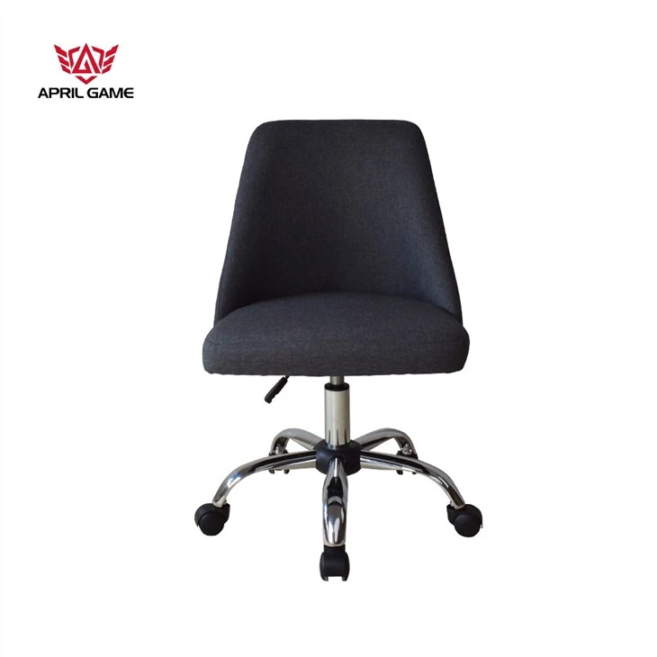 GY-628 Soft Fabric Swivel Bar Stool Small Size Kid Children Stool With Castor